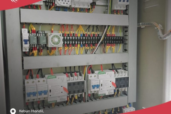 18.11 instalasi panel ats- amf kwh meter pln-1 genset